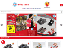 Tablet Screenshot of giaydongthinh.com